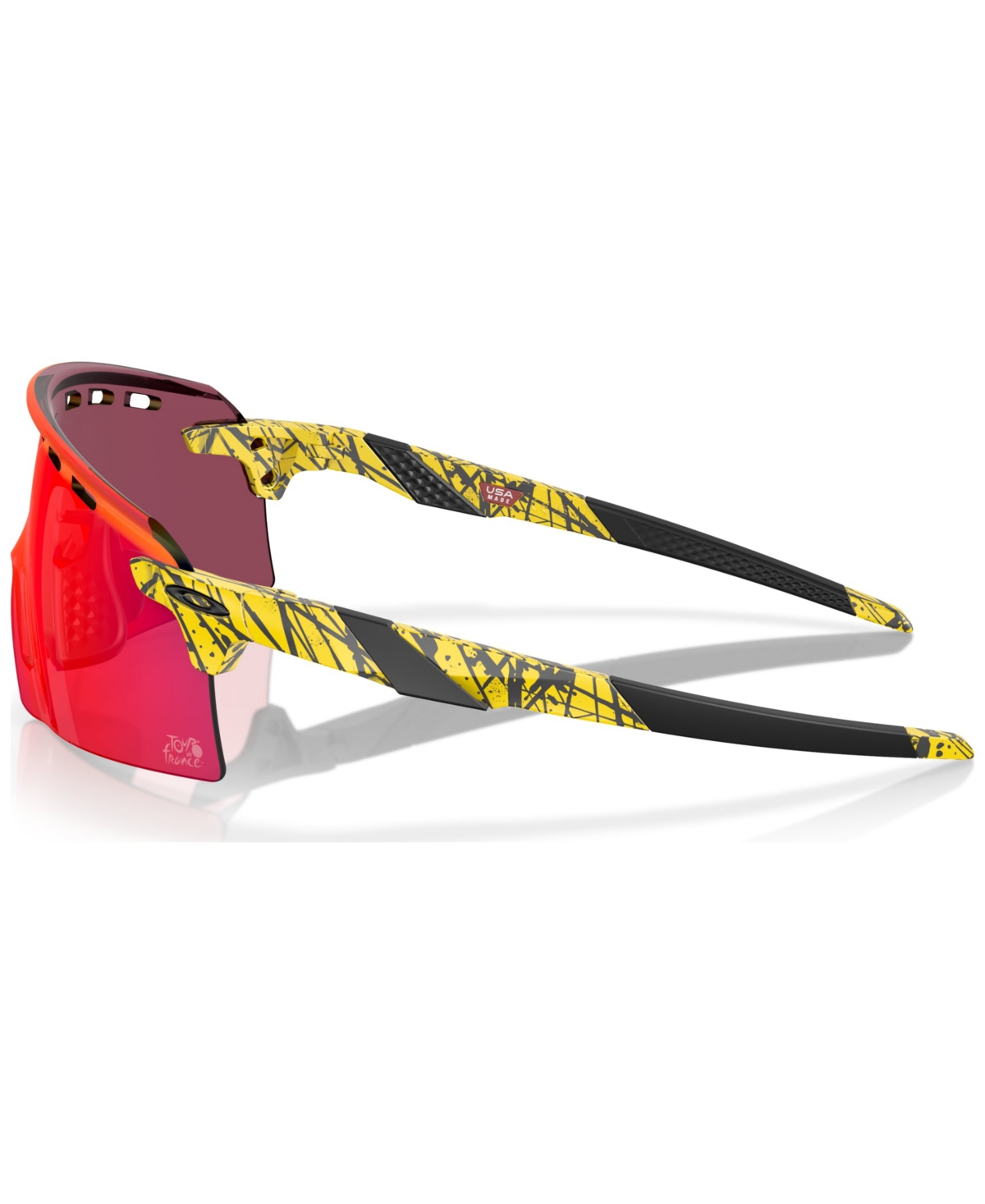 Shop Oakley Men's Sunglasses, 2023 Tour De France Encoder Strike Vented In Tdf Splatter