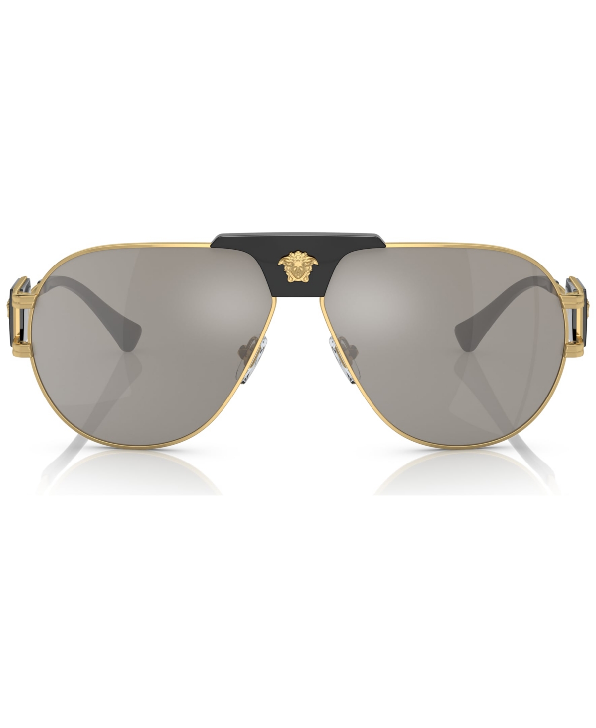 Shop Versace Men's Sunglasses, Ve2252 In Gold-tone
