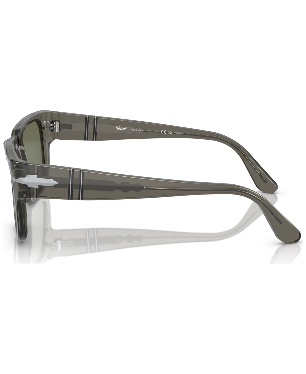 Persol Man Sunglasses Po3315s In Transparent Taupe Gray
