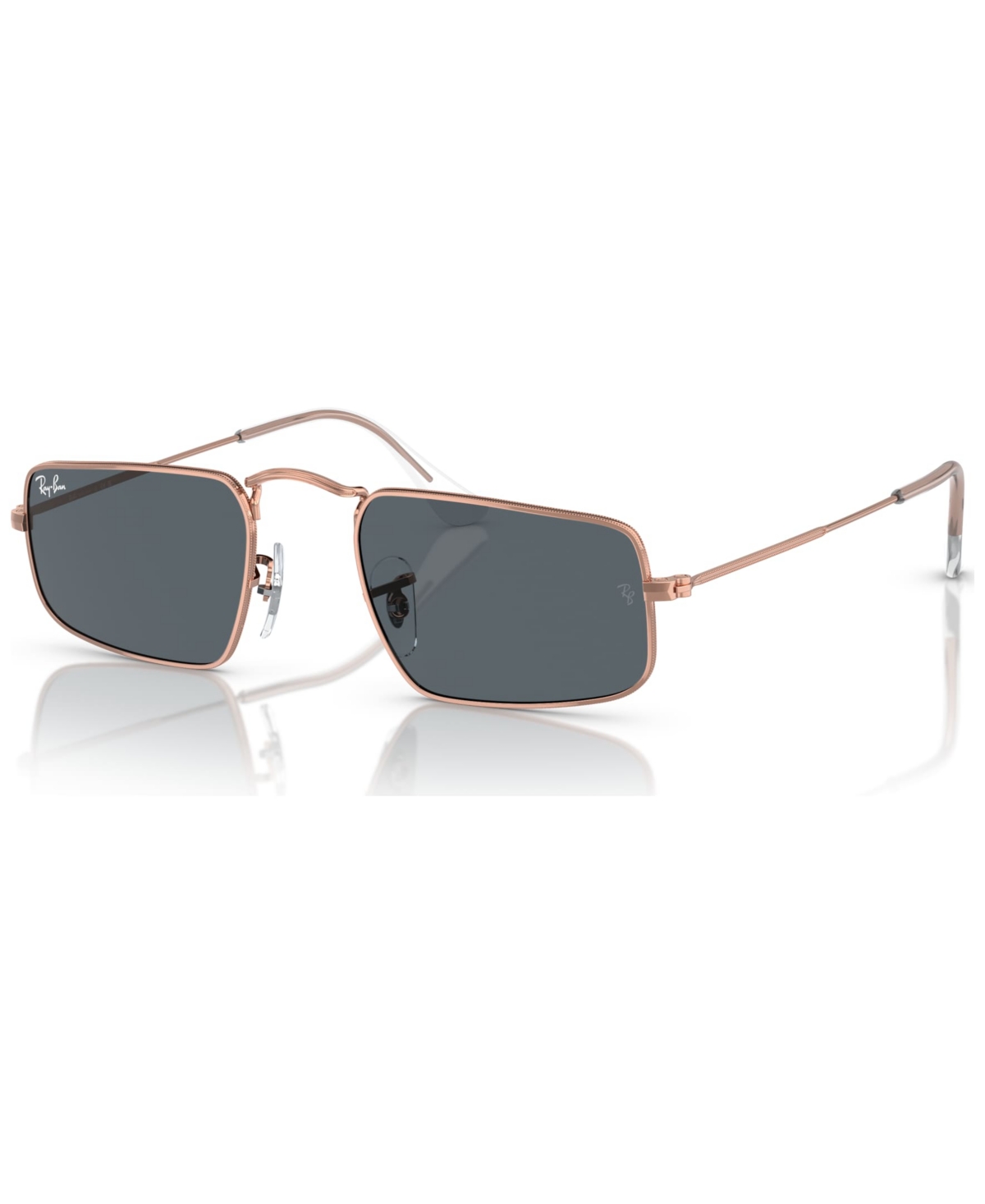 Shop Ray Ban Unisex Sunglasses, Rb3957 Julie In Rose Gold-tone