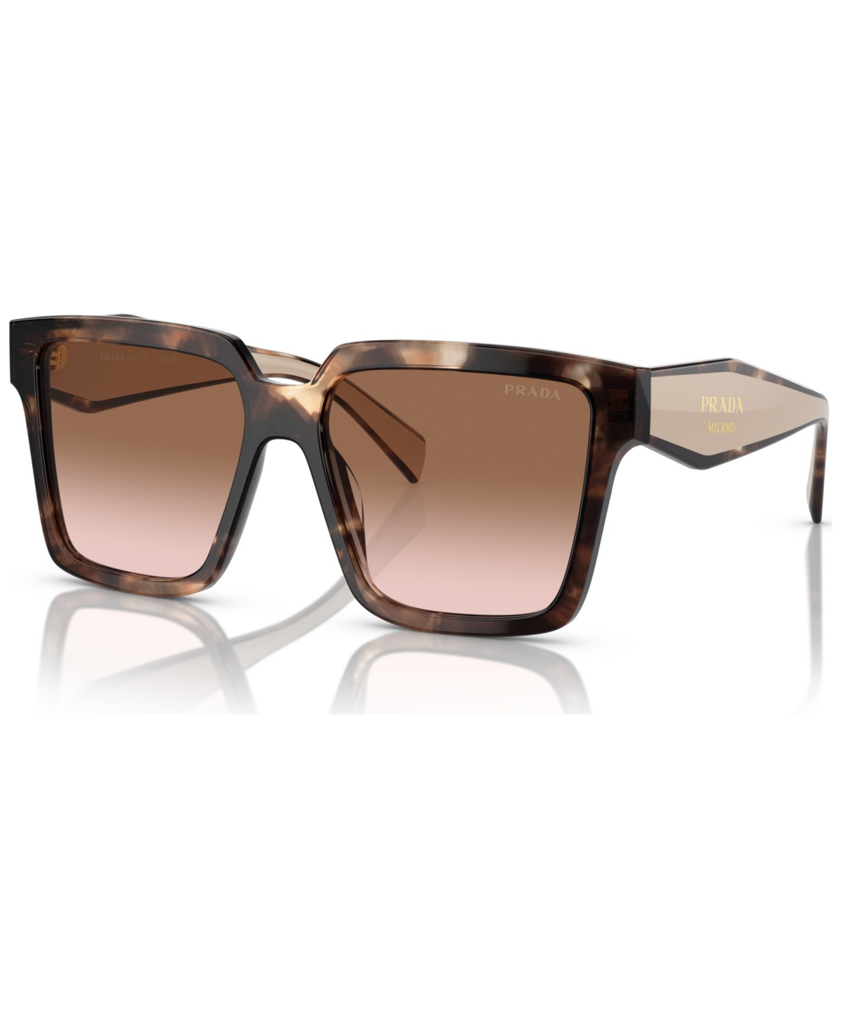Shop Prada Women's Sunglasses, Pr 24zs In Caramel Tortoise