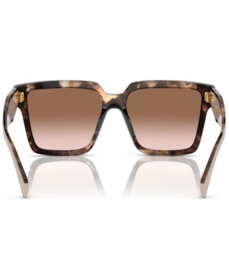 Oversized Low Bridge Women's Sunglasses, PR 24ZSF