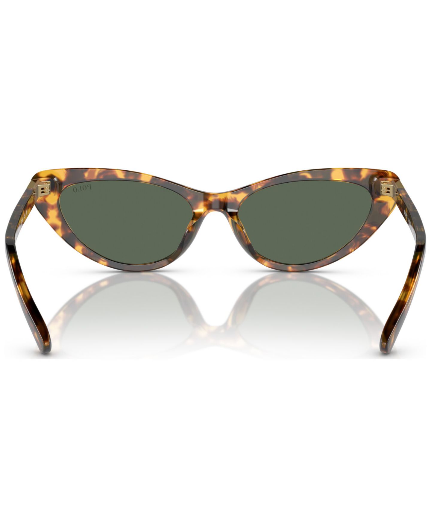 Женские солнцезащитные очки Polo Ralph Lauren Sunglasses, PH4199U54-X, цвет: Блестящий гавана — фото 4