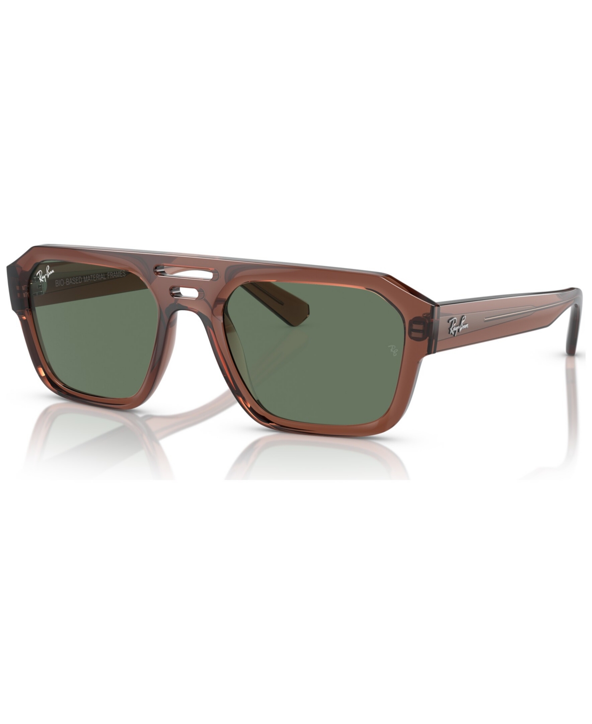 Ray Ban Unisex Corrigan Sunglasses, Rb439754-x 54 In Transparent Brown