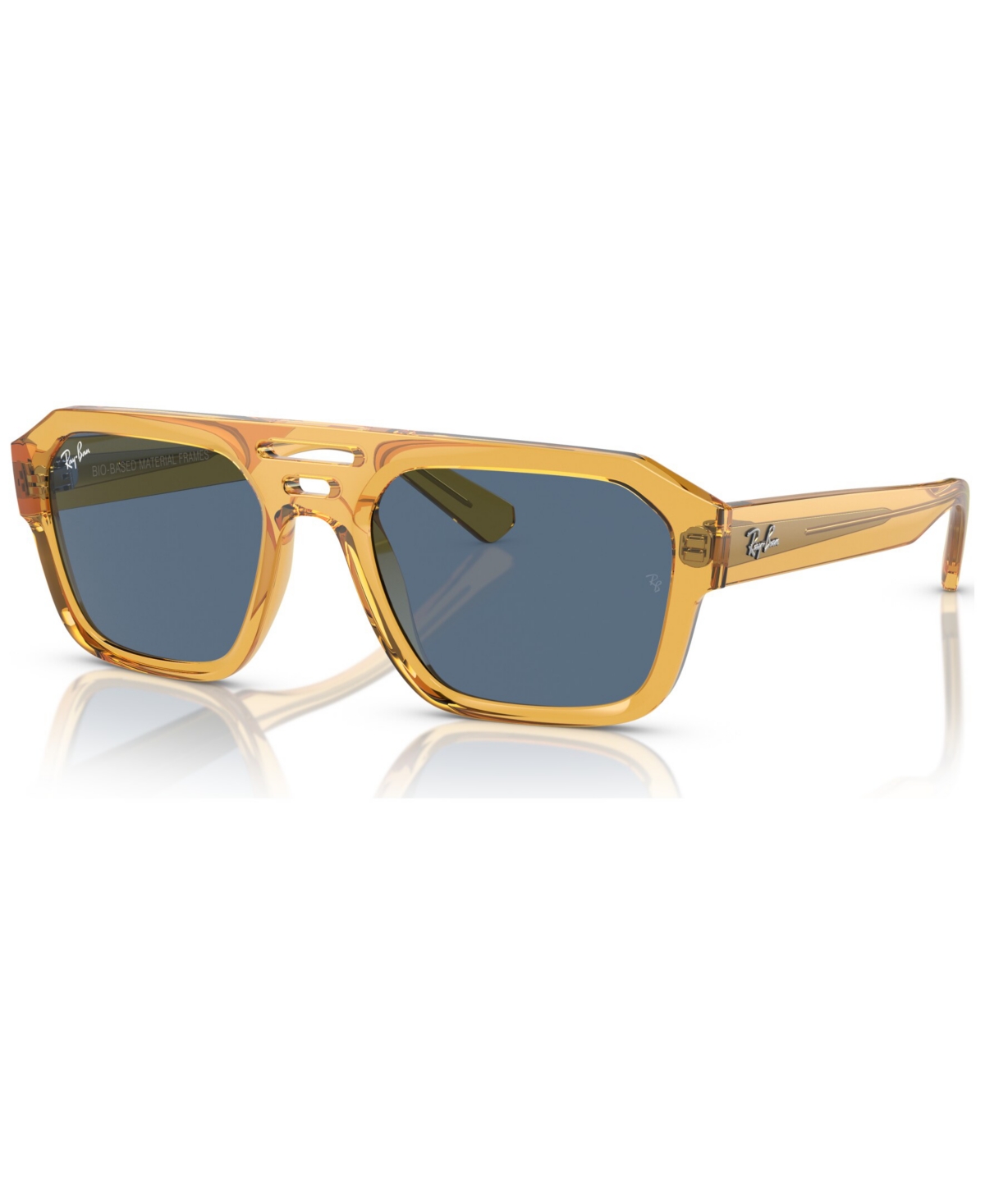 Ray Ban Unisex Corrigan Sunglasses, Rb439754-x 54 In Transparent Yellow