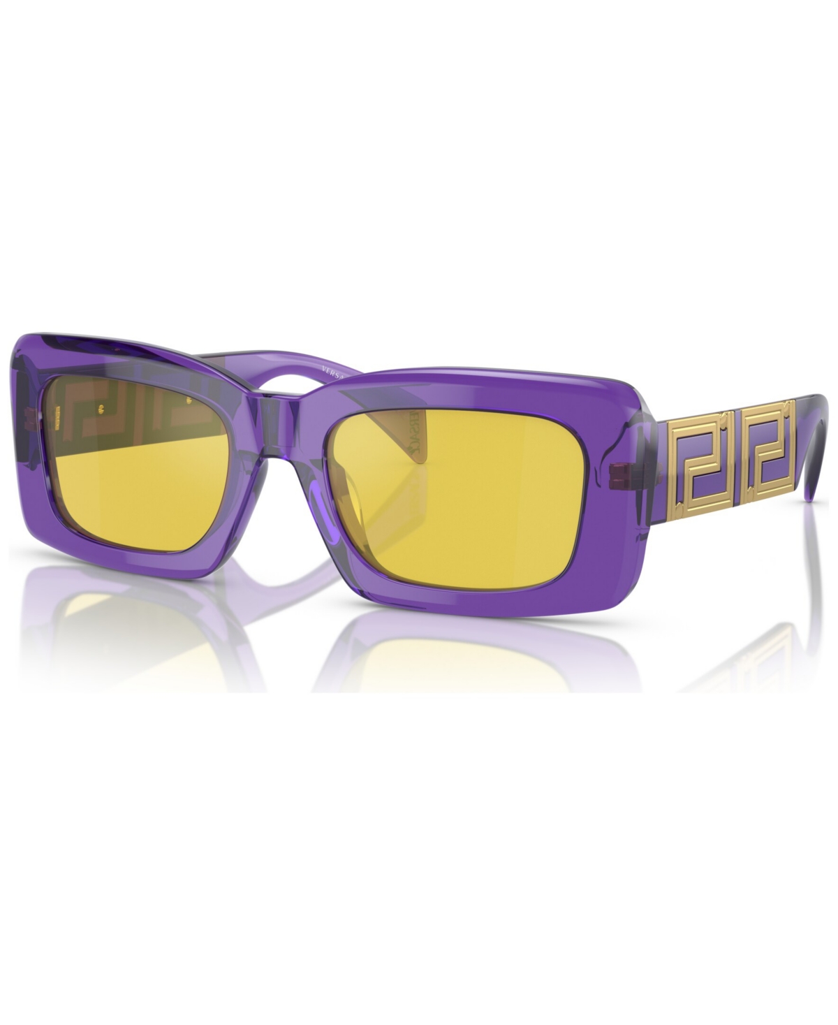 Shop Versace Women's Sunglasses, Ve4444u In Transparent Violet