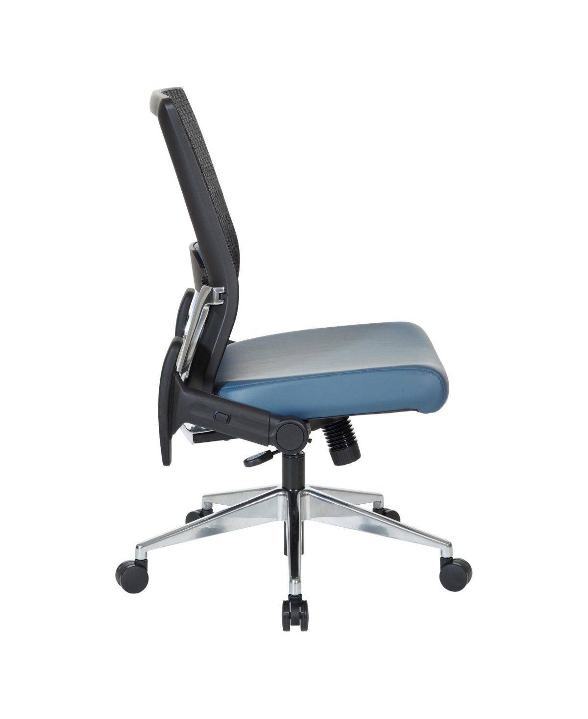Osp Home Furnishings Black Matrix Back Manager's Office Chair With Dillon Disinfectant Seat In Multi