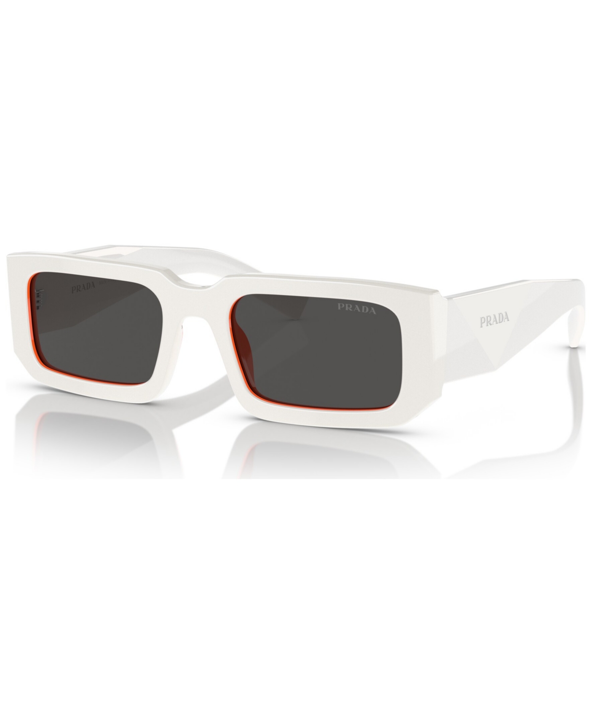 Prada Unisex Sunglasses, Pr 06ys In Talc,orange