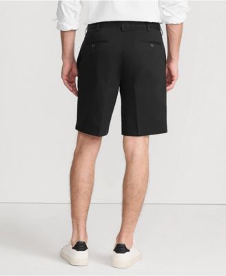 Men's No Iron 9" Plain Front Chino Short