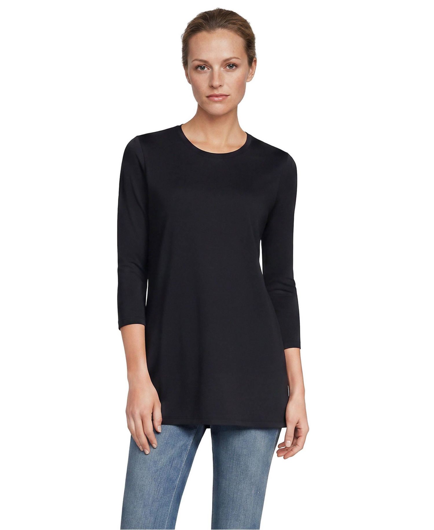 Women's 3/4 Sleeve Cotton Supima Tunic