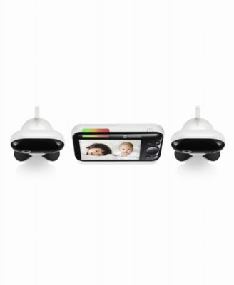 5.0" HD Motorized Video Baby Monitor, 2 Camera Set