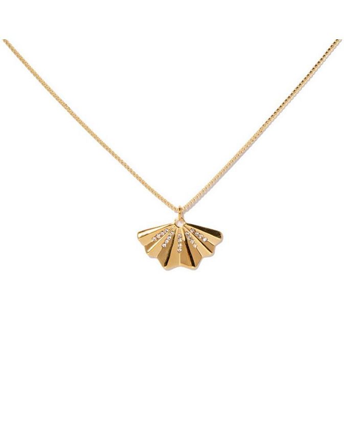 Little Sky Stone Women's Fan Shaped Necklace - Macy's