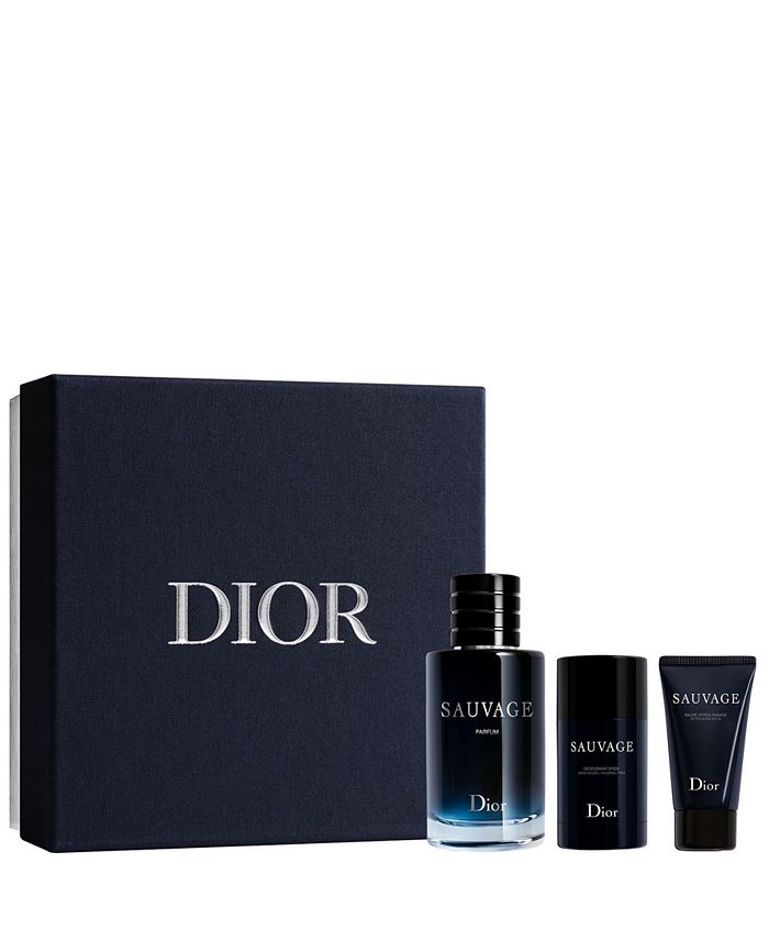 DIOR Men's 3-Pc. Sauvage Parfum Limited-Edition Gift Set - Macy's