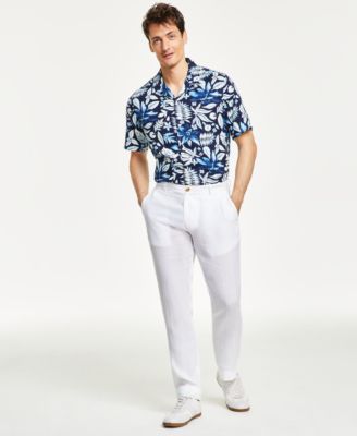 Men's 100% Linen Pants, Created for Macy's