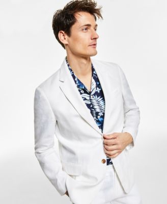 Men's 100% Linen Blazer, Created for Macy's