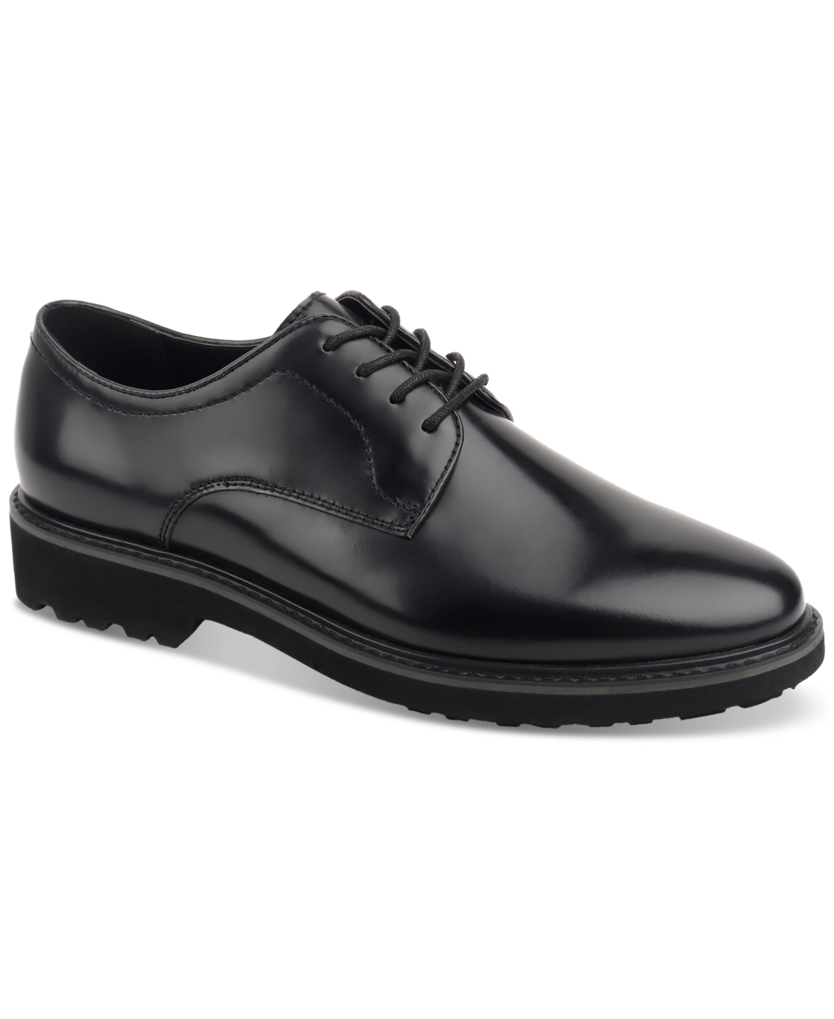 Inc International Concepts Men's Callan Derby Dress Shoe, Created For Macy's In Black