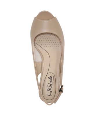 Women's Teller Slingback Peep Toe Pumps