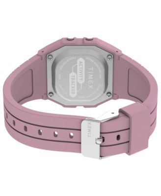 Unisex Digital Ironman Classic Silicone Pink Watch 40mm