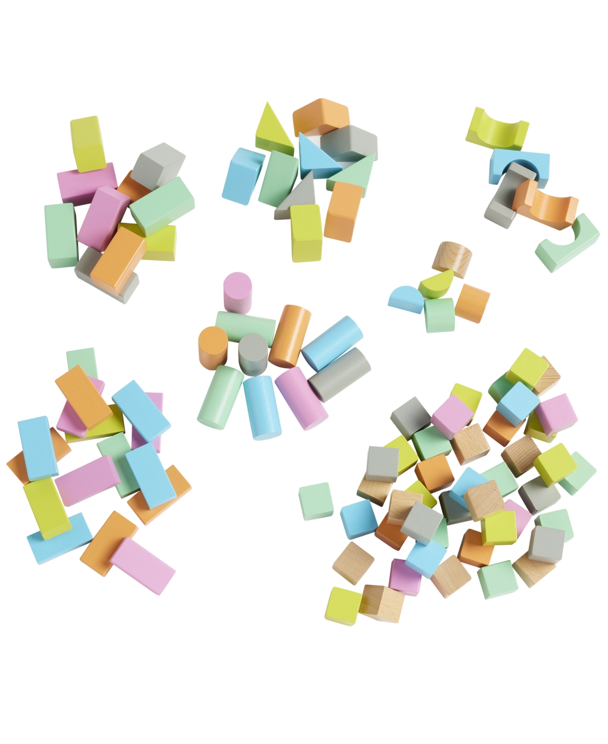 Shop Imaginarium Wooden Block Set 100 Pieces, Created For You By Toys R Us In Multi