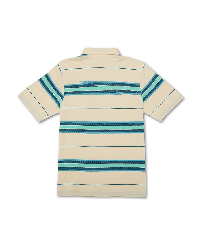 Volcom Big Boys Blitzstone Polo Striped Short Sleeve Shirt - Macy's