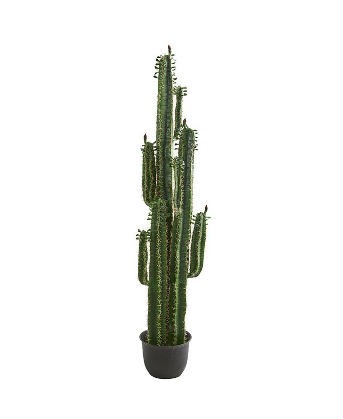 Nearly Natural 6.5’ Cactus Artificial Plant - Macy's