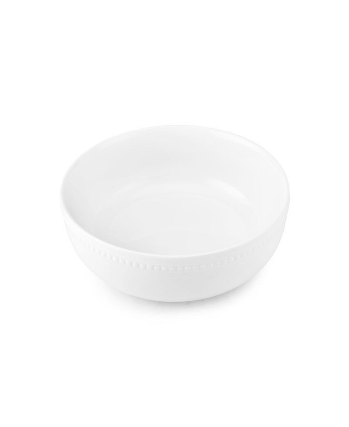 Fitz and Floyd Everydayware Beaded Bowl and Platter Serve Set