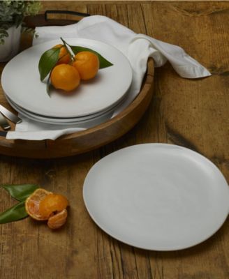 Everyday Whiteware Dinner Plate 4 Piece Set