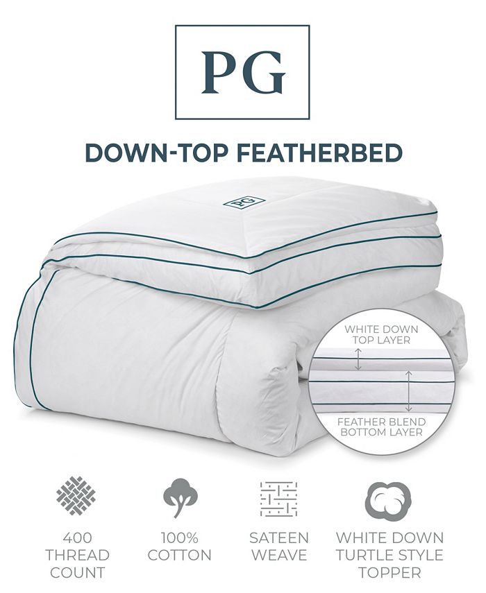 Pillow Guy DownTop Featherbed Mattress Topper with 100 RDS Down, Full Macy's