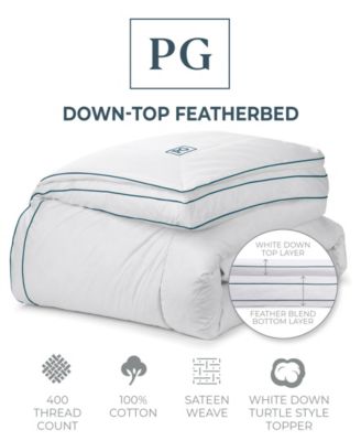 Down-Top Featherbed Mattress Topper, Queen