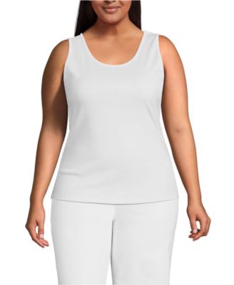 Women's Plus Size Cotton Tank Top