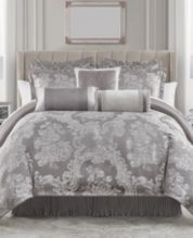 Waterford Palace Collection Floral Jacquard Reversible Comforter
