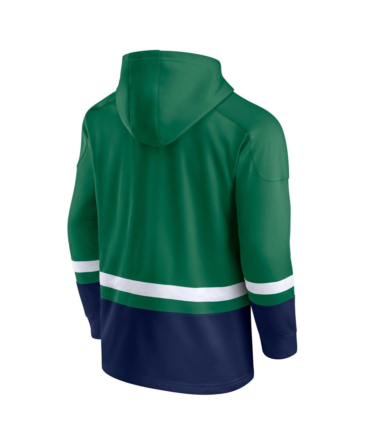 Men's FanaticsNotre Dame Fighting Irish First Battle Pullover Hoodie - Green