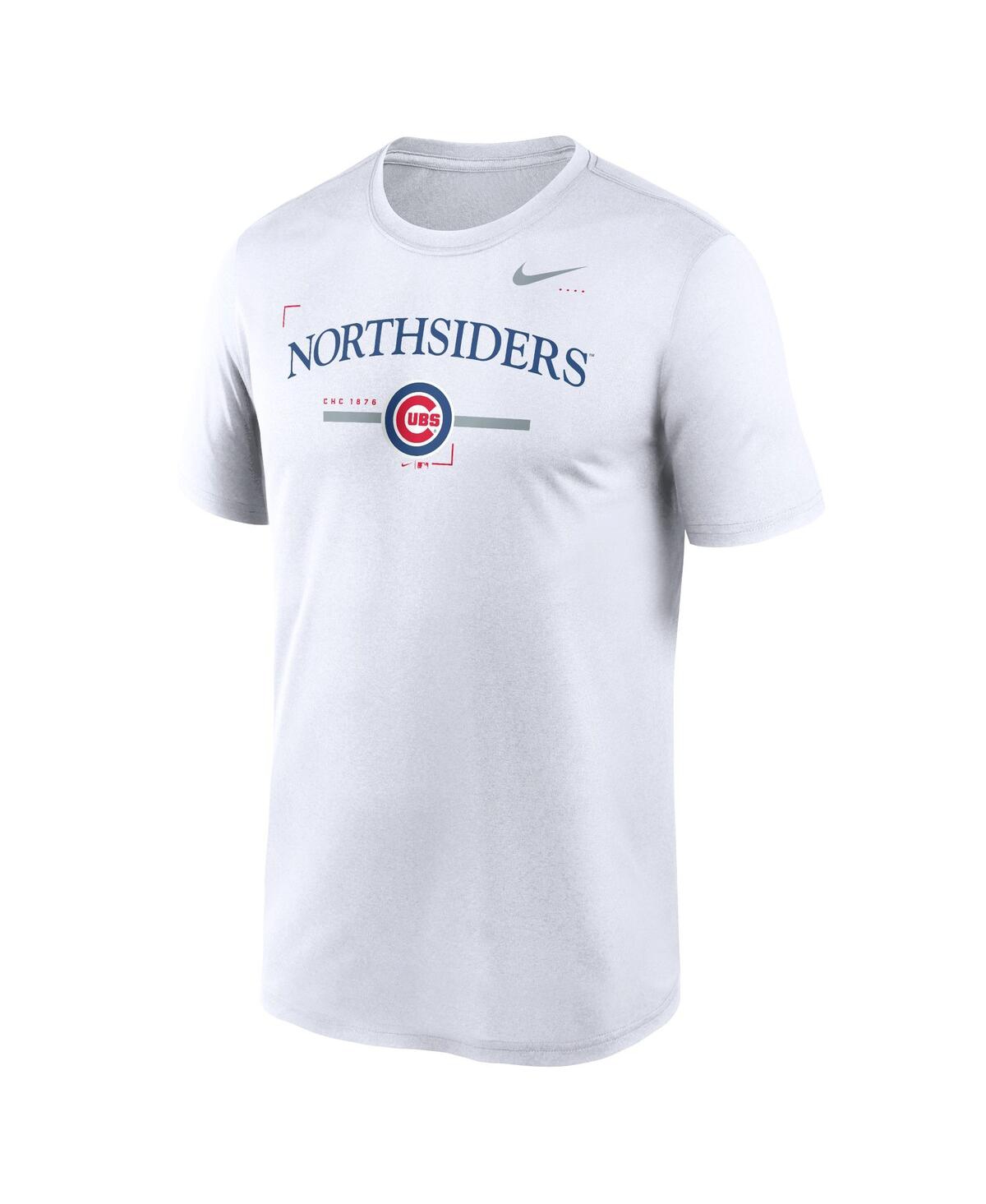 Shop Nike Men's  White Chicago Cubs Local Legend T-shirt