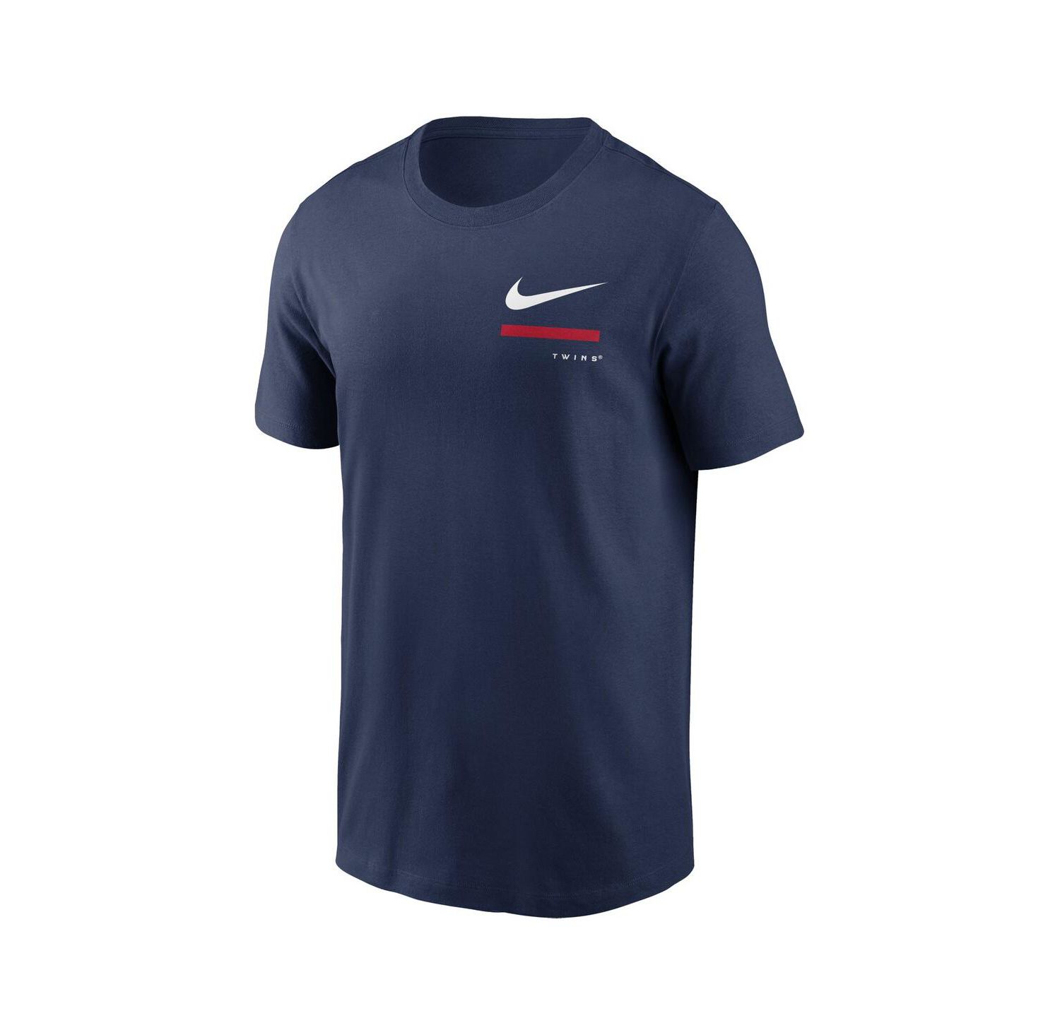 Men's Navy Minnesota Twins Over the Shoulder T-shirt