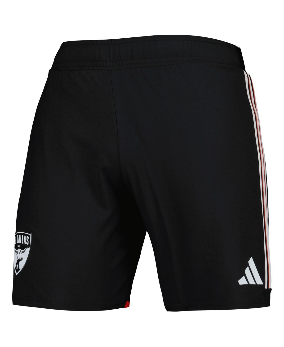 Shop Adidas Originals Men's Adidas Black Fc Dallas 2023 Away Aeroready Authentic Shorts