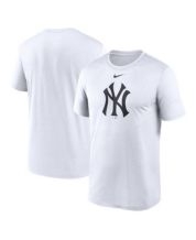 Refried Apparel Women's Navy New York Yankees Fitted T-shirt - Macy's