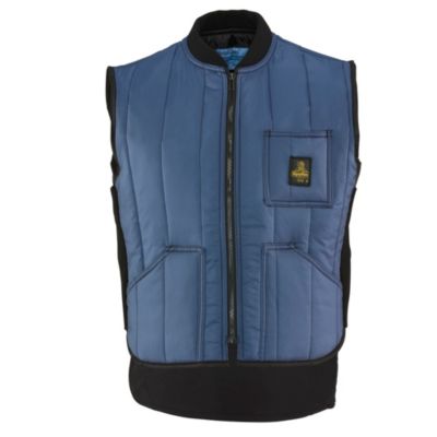 Men's Cooler Wear Vest - Insulated, Water-Repellent, Lightweight Work Vest for 10°F Cold Protection