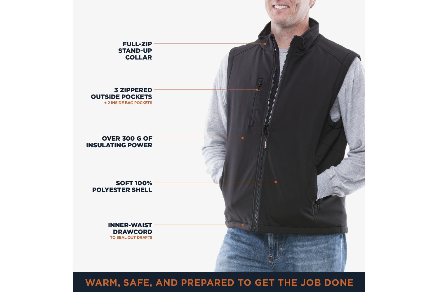 Men's Softshell Vest