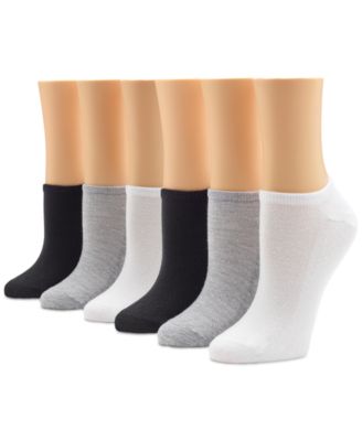 6-Pk. Mesh-Top No-Show Sport Socks