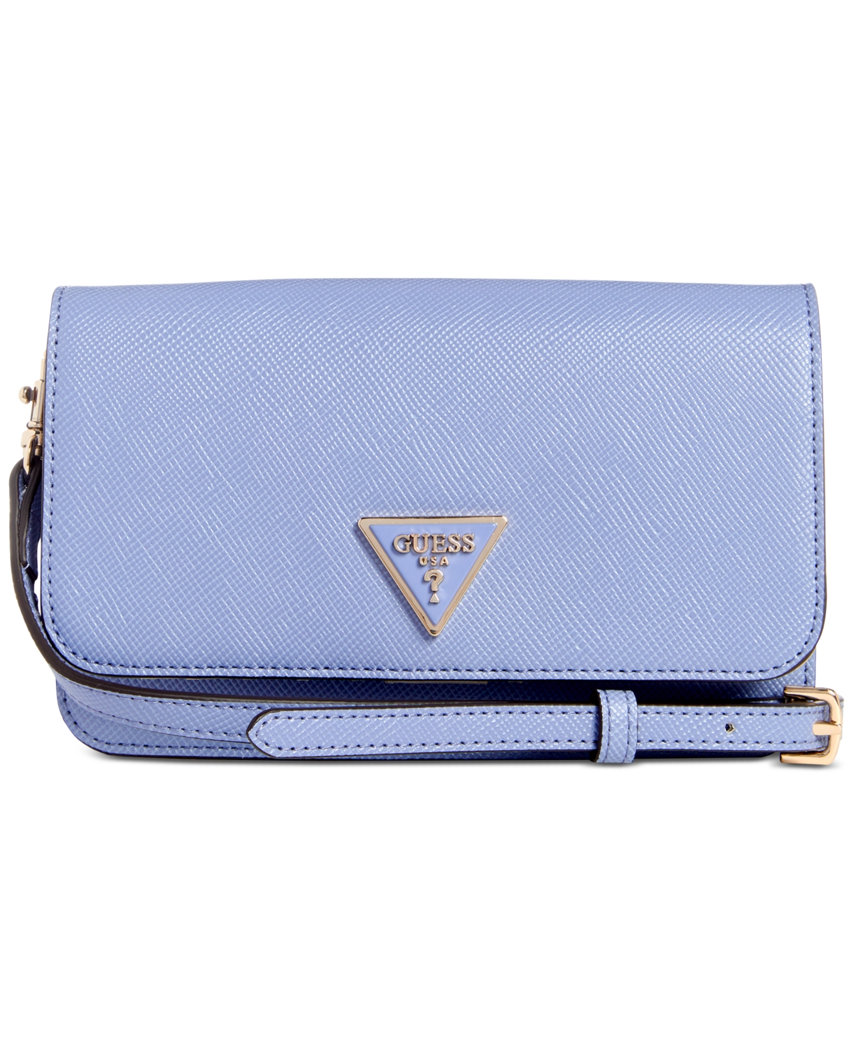 Guess Noelle Small Flap Organizer Crossbody In Wisteria | ModeSens