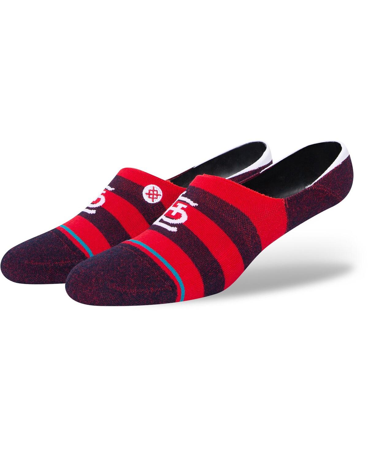 Stance Men's And Women's  St. Louis Cardinals Twist No-show Socks In Red