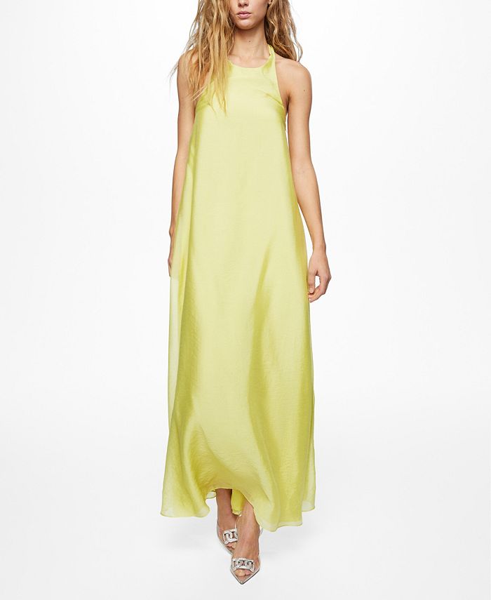 MANGO Women s Back Bow Dress Macy s