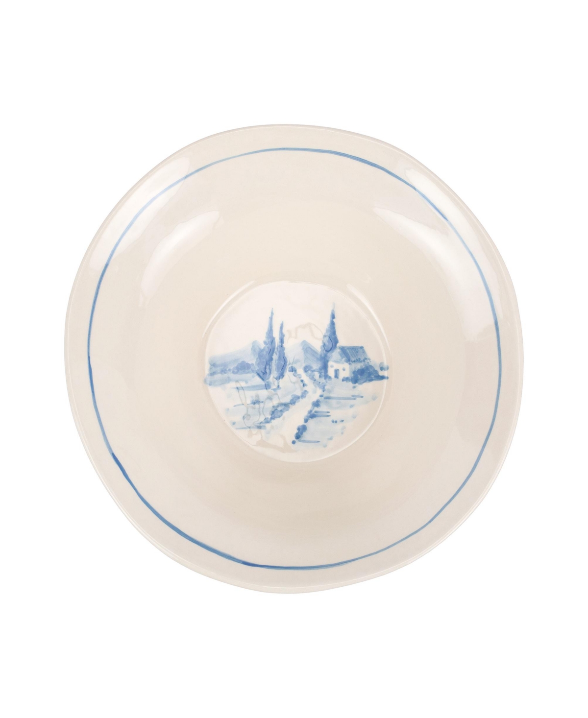 Vietri Modello Tuscan Large Serving Bowl In Multi
