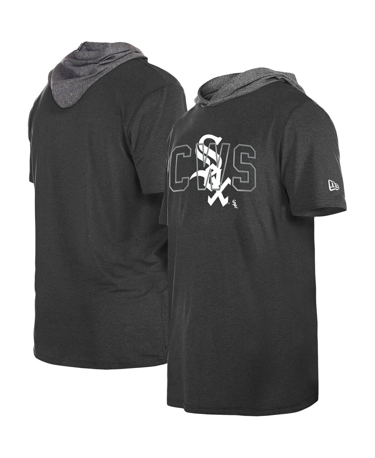 Shop New Era Men's  Black Chicago White Sox Team Hoodie T-shirt