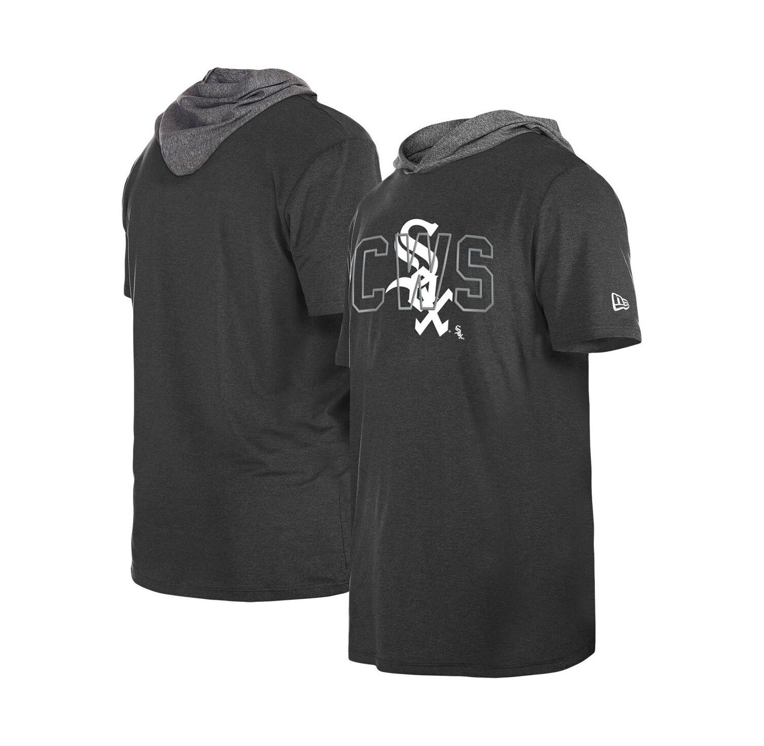 Men's Black Chicago White Sox Team Hoodie T-shirt