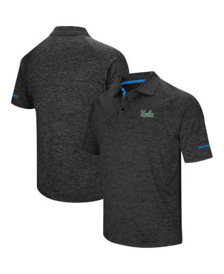 Men's Black UCLA Bruins Big and Tall Down Swing Polo Shirt