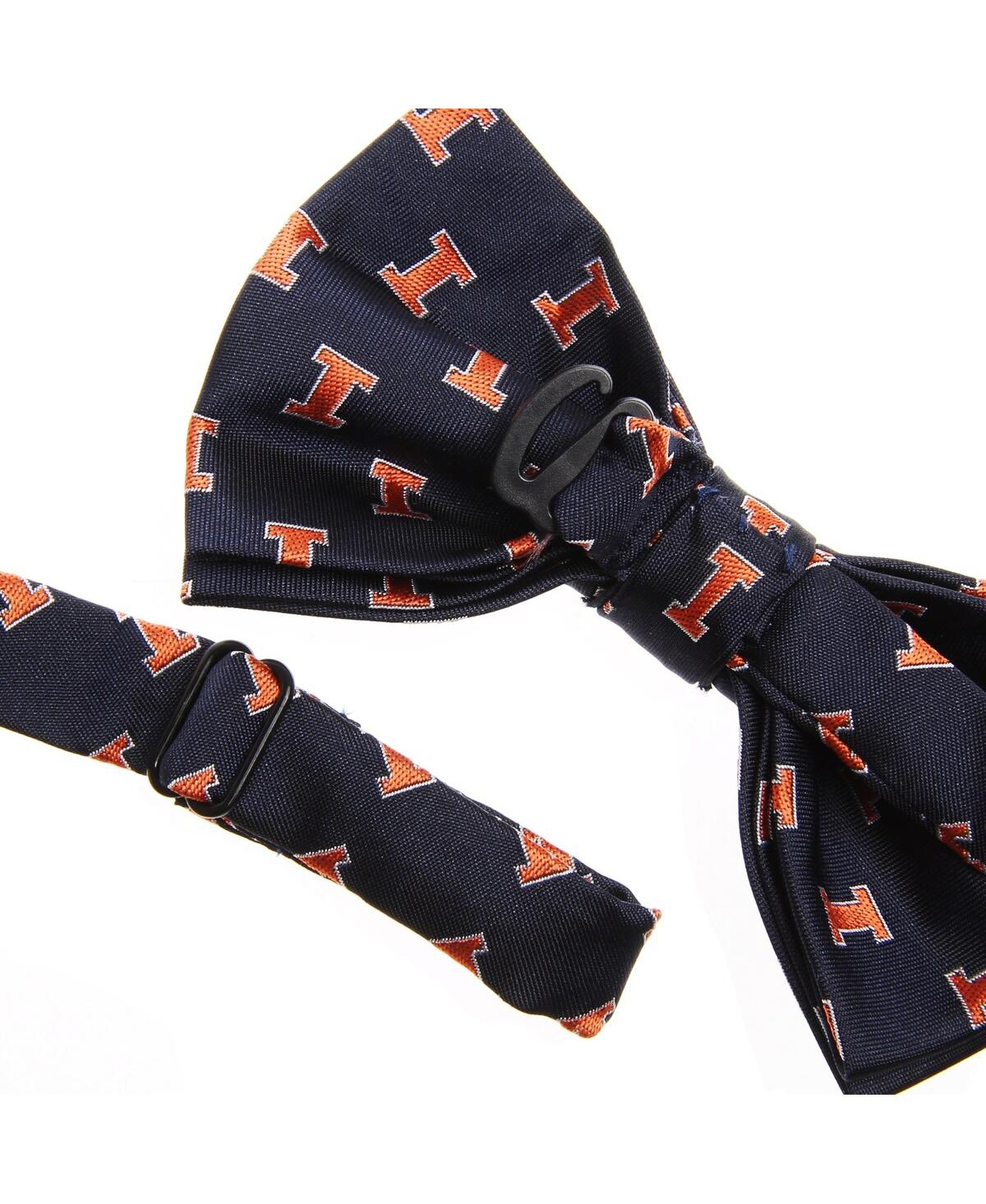 Eagles Wings Men's Illinois Fighting Illini Repeat Bow Tie In Black