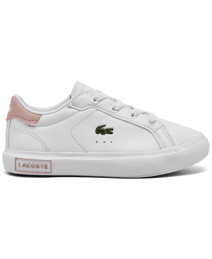 Lacoste Toddler Girls Powercourt Casual Sneakers from Finish Line Macy's