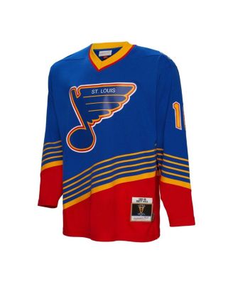 Men's Brett Hull Blue St. Louis Blues 1995 Blue Line Player Jersey