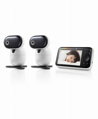 Connect 5.0" Wi-Fi HD Motorized Video Baby Monitor, 2 Camera Set